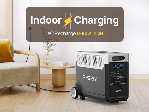 AFERIY P310 Tragbare Powerstation mit Erweiterbarer Kapazität | 3600W 3840Wh