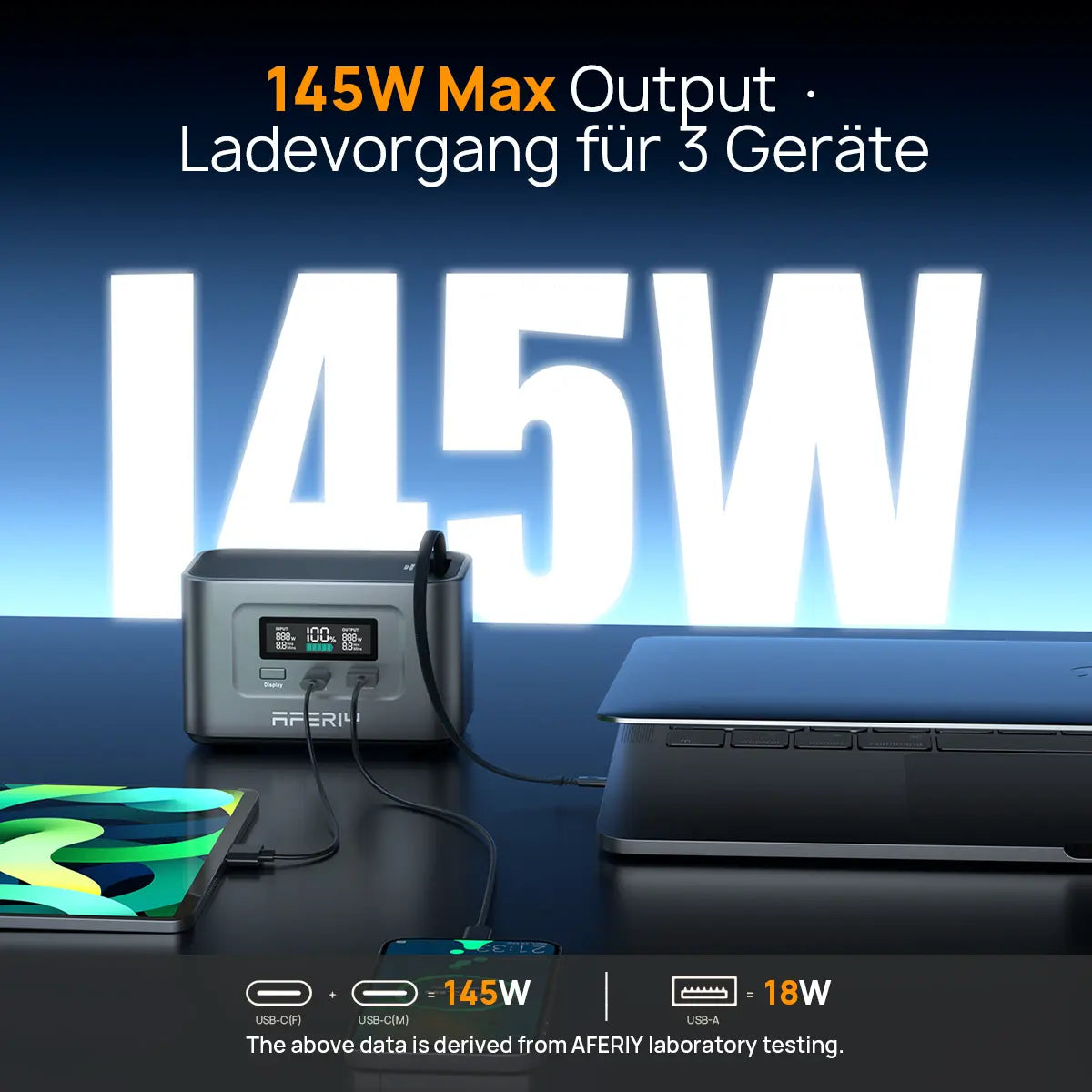 AFERIY Nano100 100W Powerbank (99Wh LiFePO4)