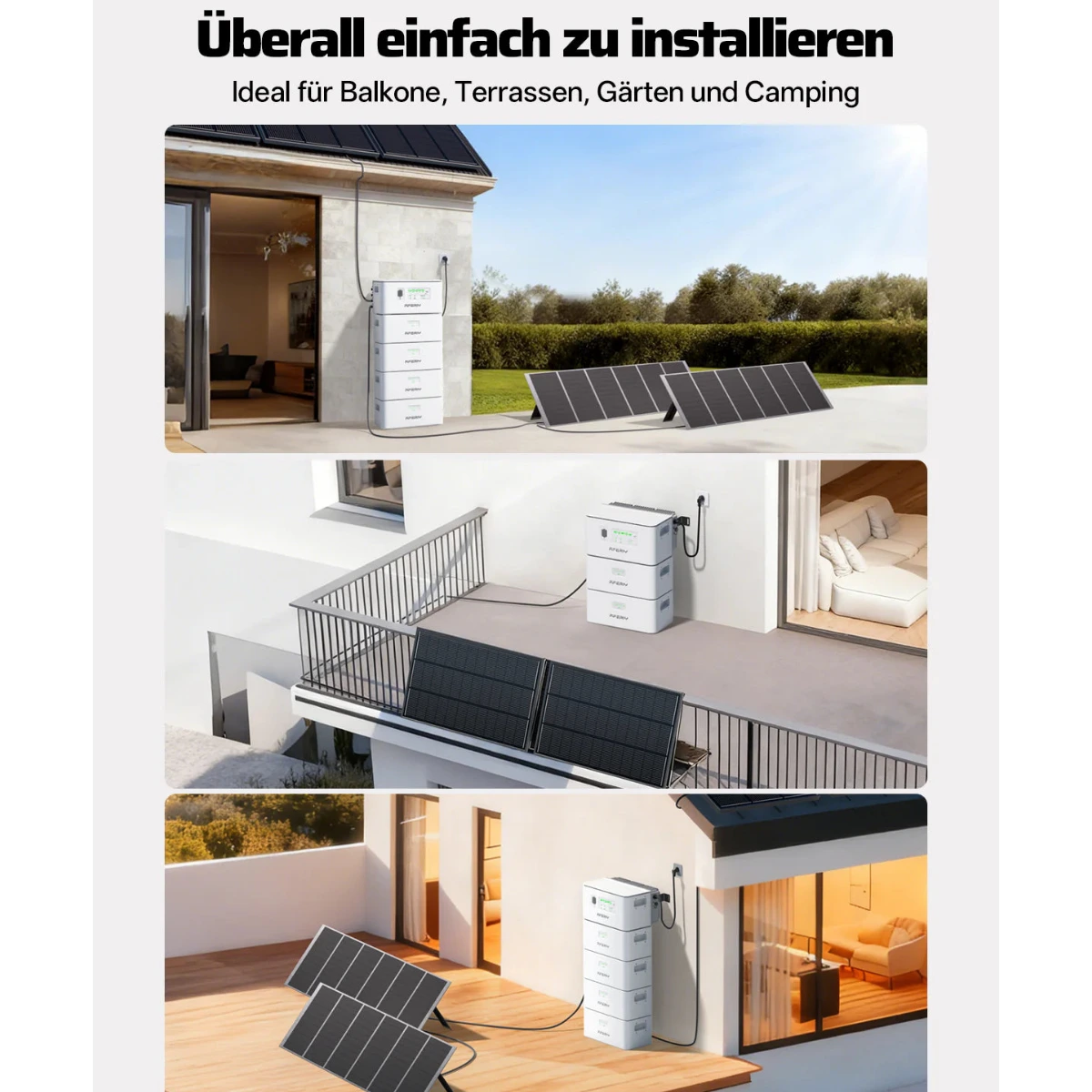 AFEREY PS240 Balcony Power Plant with Upgradeable Storage | 1200W 1958-9792Wh