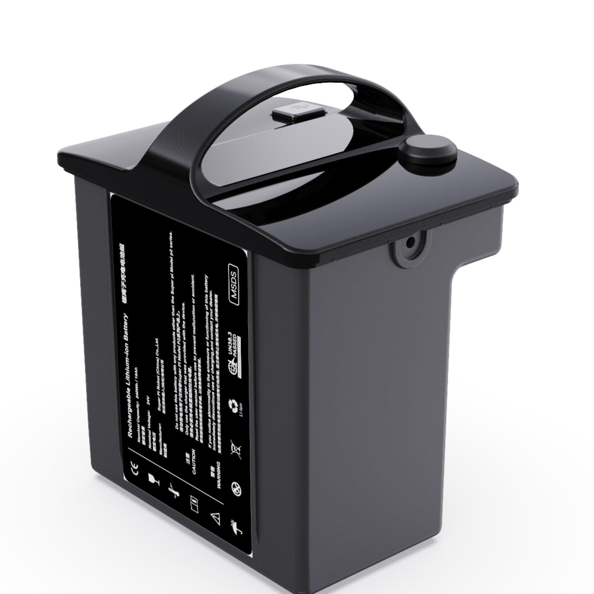 Superpi P2 Carbon mit 20 Ah Akku für lange Reichweite