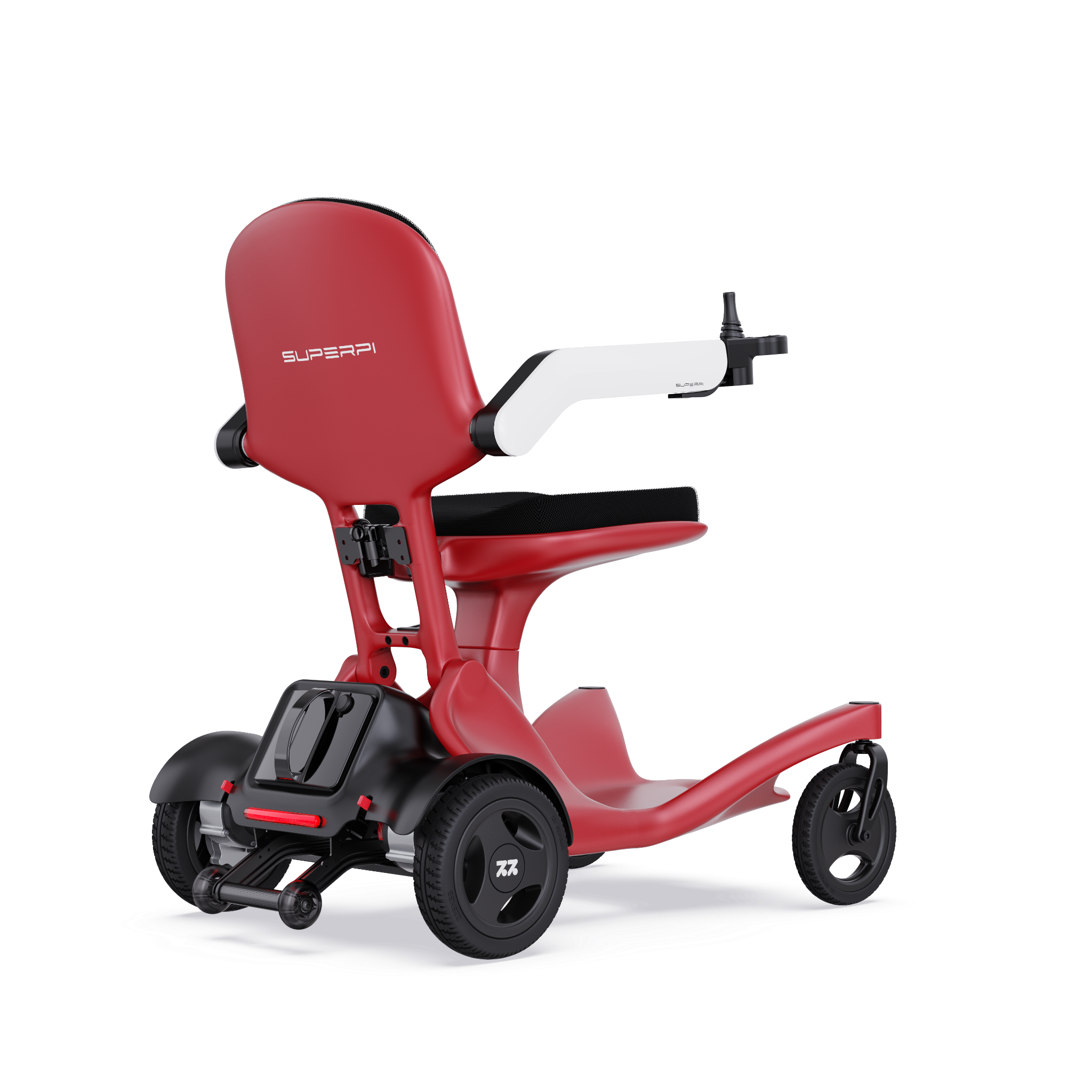 Superpi P2 Carbon Elektrorollstuhl in Rot