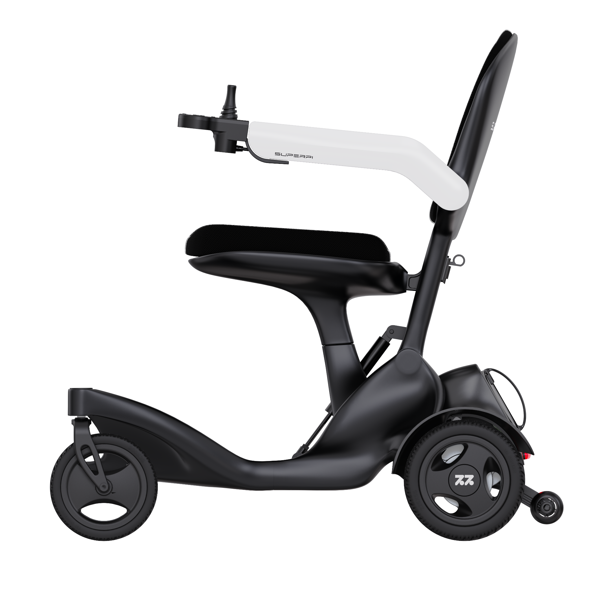 Superpi P2 Carbon Seitenansicht leichter Elektrorollstuhl