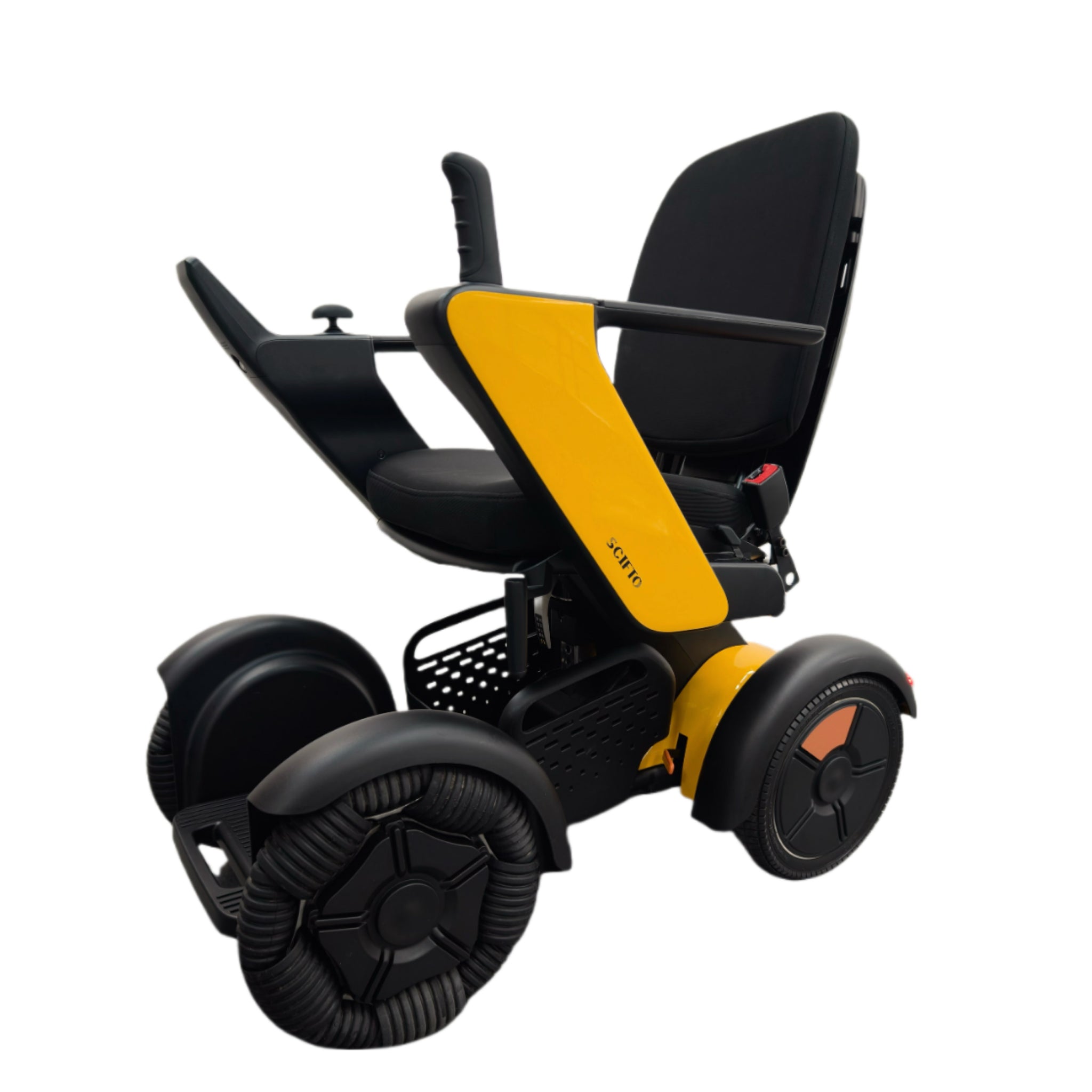 SCIFTO S300 Plus Elektrorollstuhl 64 cm Sitzbreite – 30 km Reichweite, zerlegbar