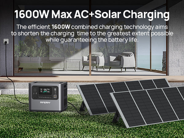 AFEREY P210 Portable Power Station | 2400W 2048Wh