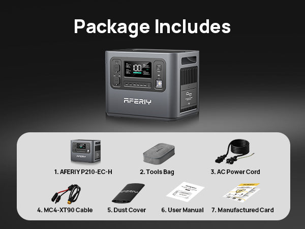 AFEREY P210 Portable Power Station | 2400W 2048Wh