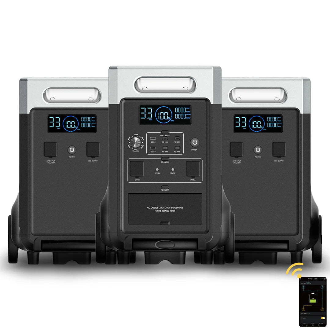 AFERIY P310 Tragbare Powerstation mit Erweiterbarer Kapazität | 3600W 3840Wh