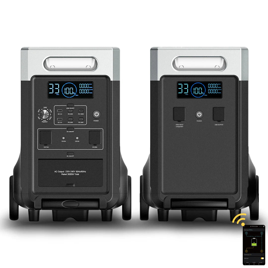 AFERIY P310 Tragbare Powerstation mit Erweiterbarer Kapazität | 3600W 3840Wh