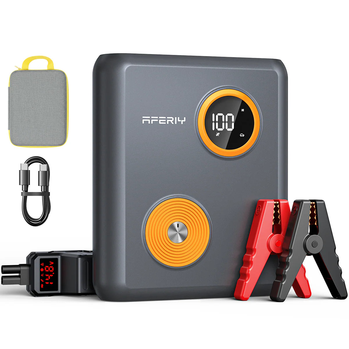 AFERIY GK03 Starthilfe Powerbank | 2000A 12V | Na-Ionen-Batterie