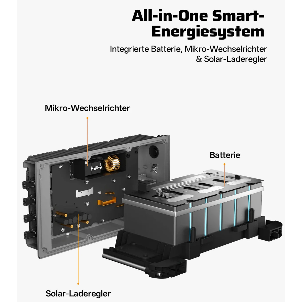 AFEREY PS240 Balcony Power Plant with Upgradeable Storage | 1200W 1958-9792Wh