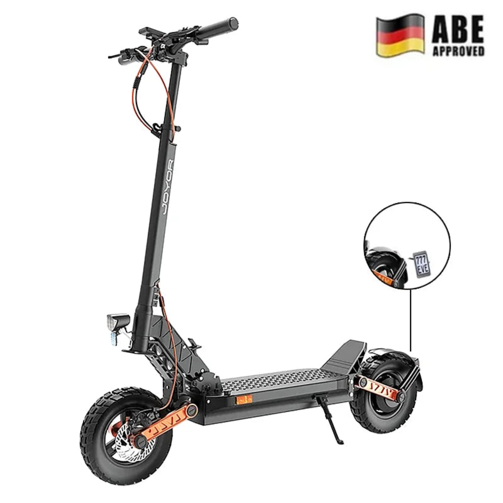 E-Scooter Joyor S5 Pro mit Straßenzulassung (ABE) – 70–100 km Reichweite