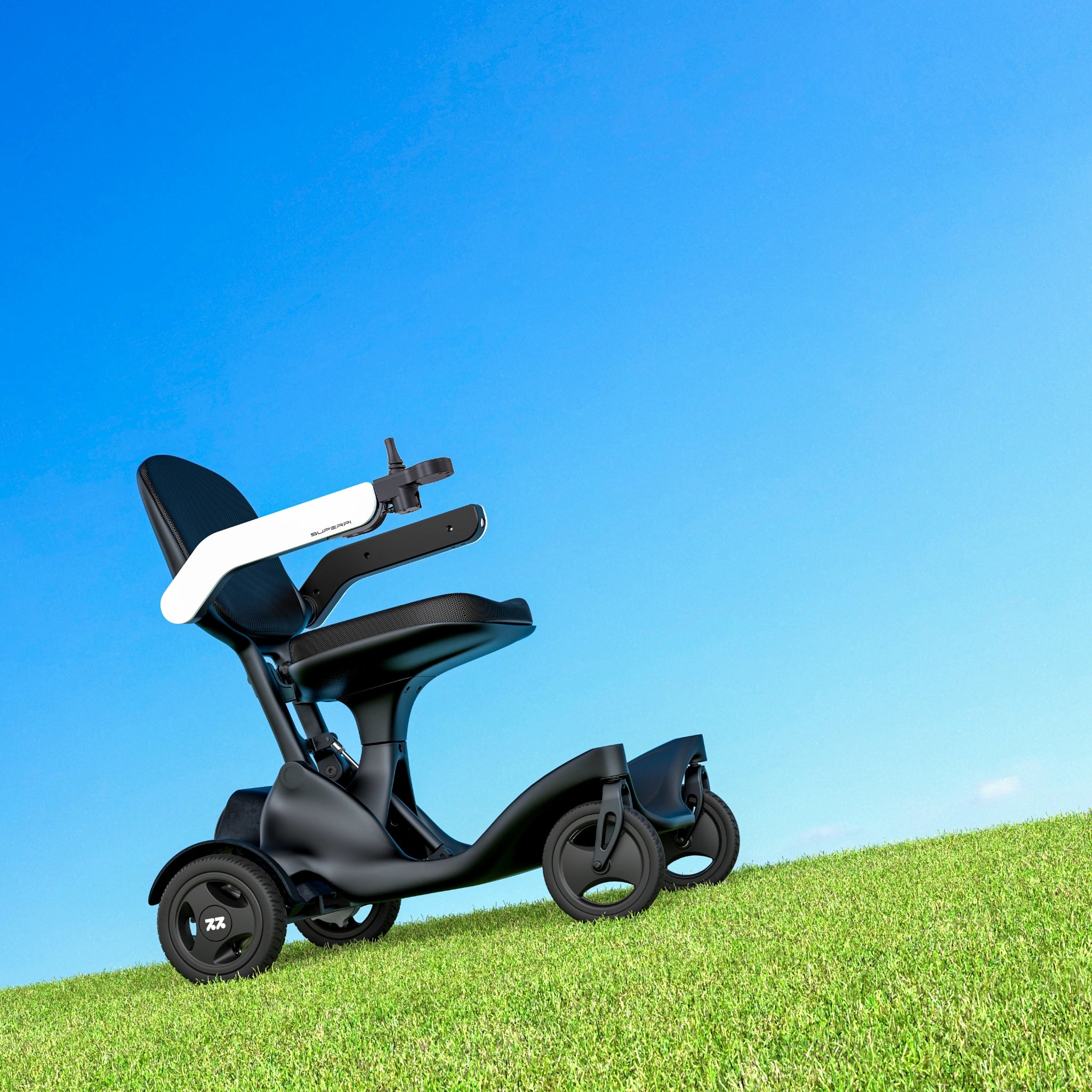 Fahrkomfort Superpi P2 Carbon draußen